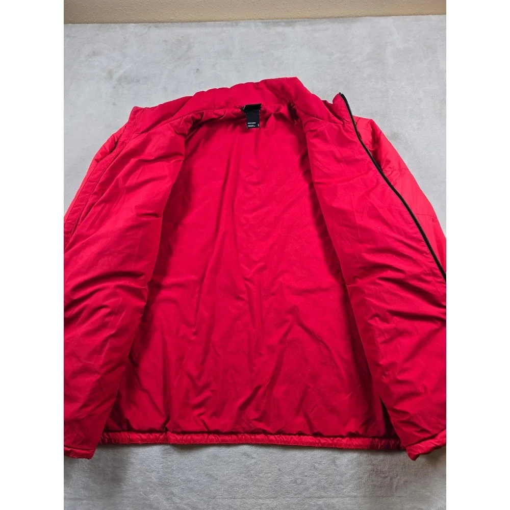 The North Face Junction Insulated Jacket Mens XL Red Puffer Quilted Eco DWR